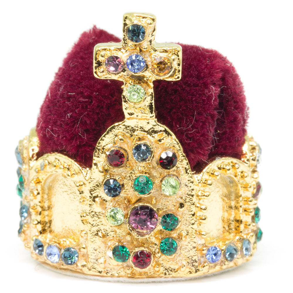 Miniature Crown - The Holy Roman Emperor on a white background.