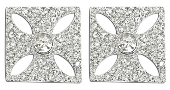 Queen Victoria's Diamond Crown earring studs