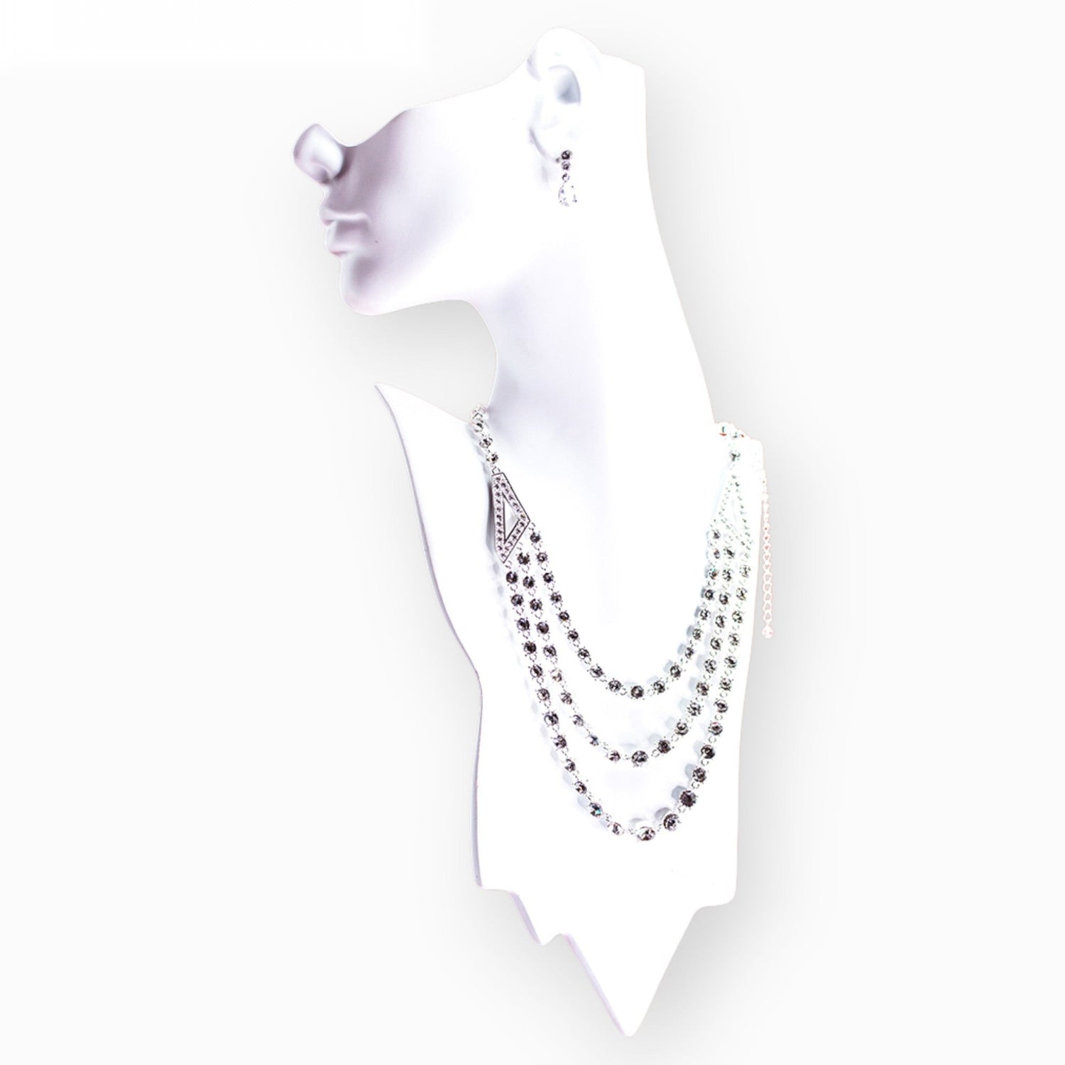 George VI Festoon - Necklace on a white background (photo 2)