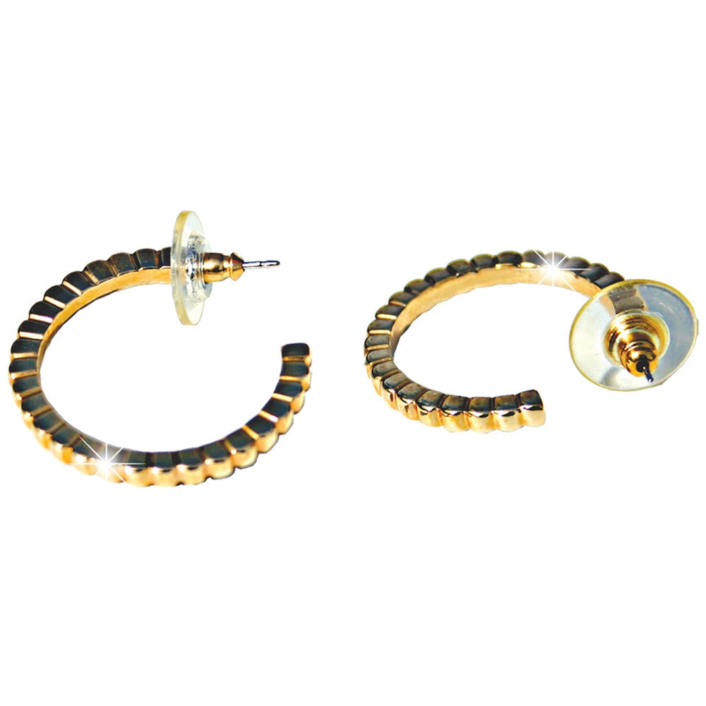 Gold-toned Hoop Earrings