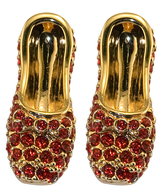 Wizard of OZ Dorothy Ruby Slipper Earrings