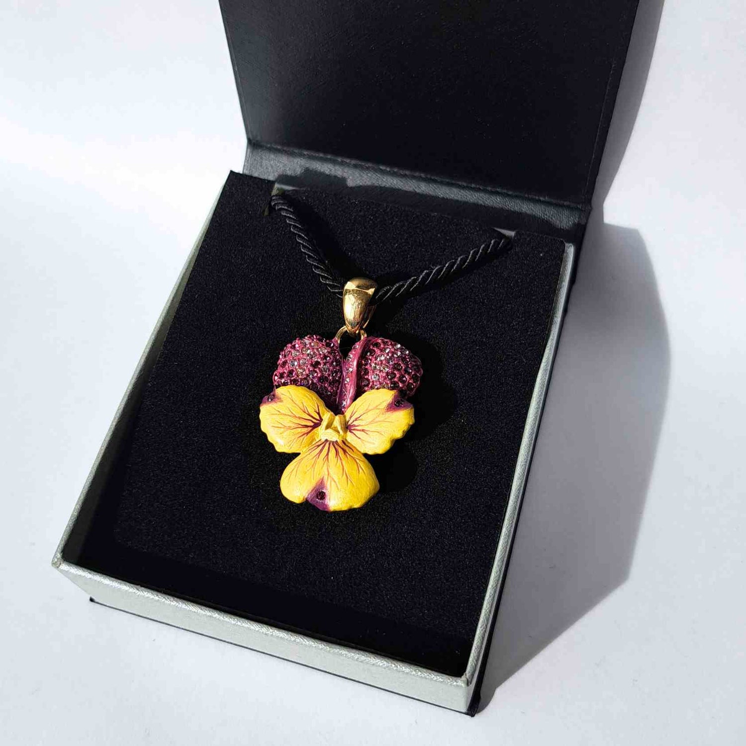 Violet Flower Pendant (Small)