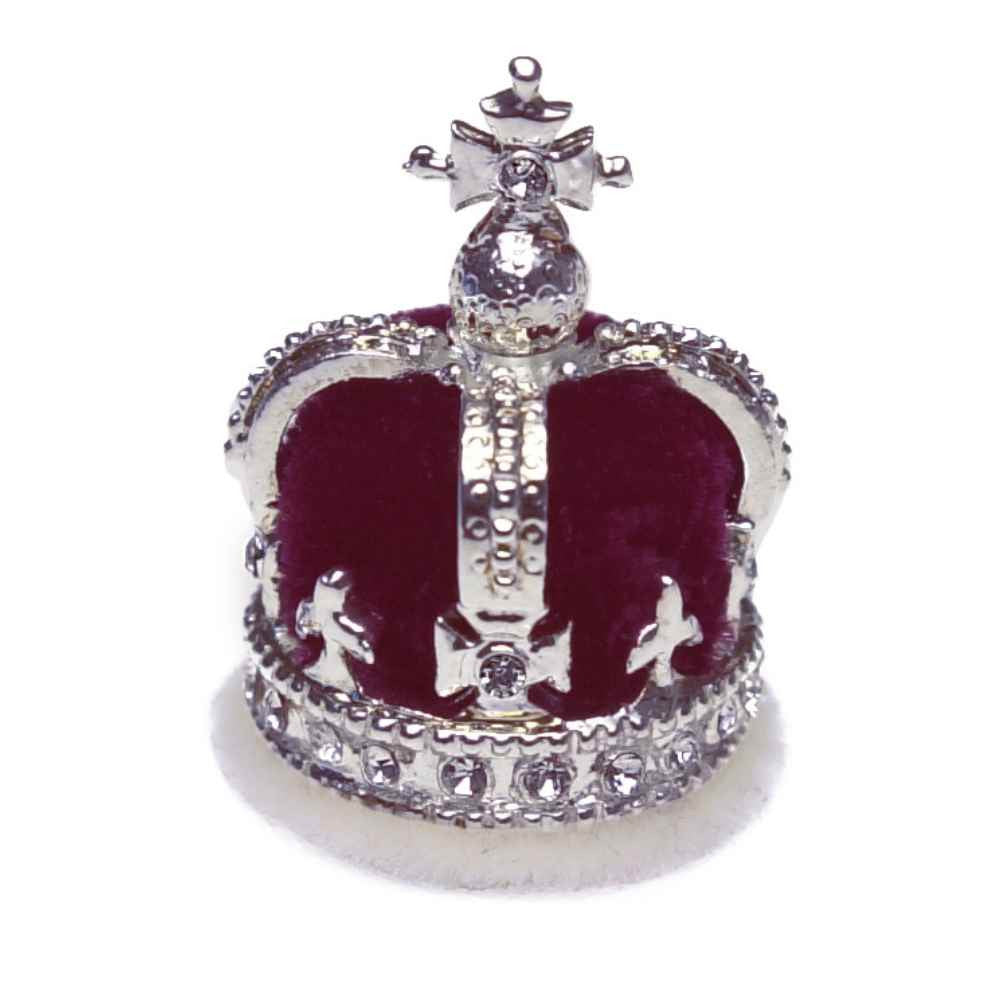 Miniature Crown - Mary of Modena on a white background.