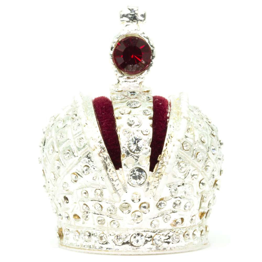 Miniature Crown - Russia on a white background (photo 5)
