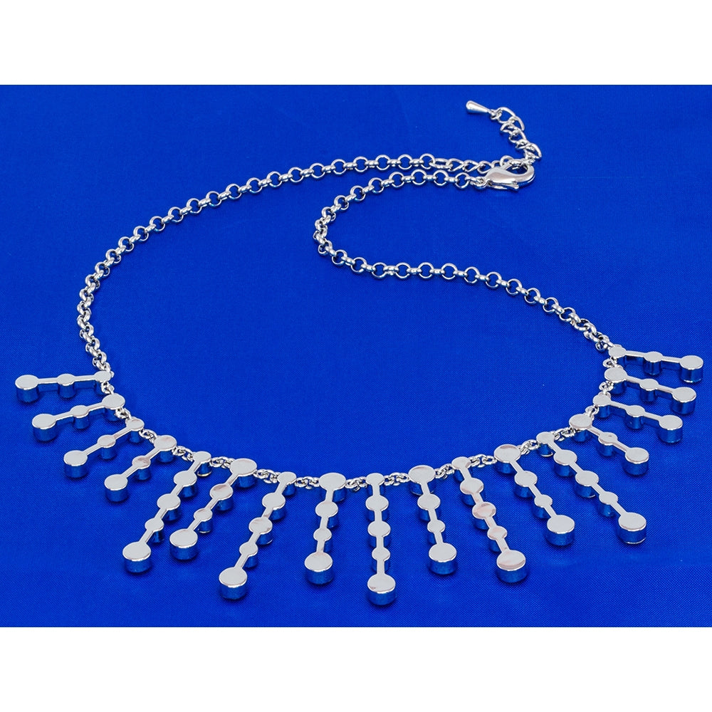 Crystal Fringe Tiara Necklace