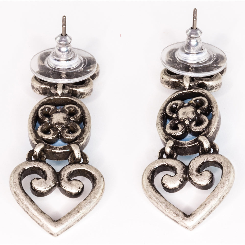 Crystal Love Azure Earrings