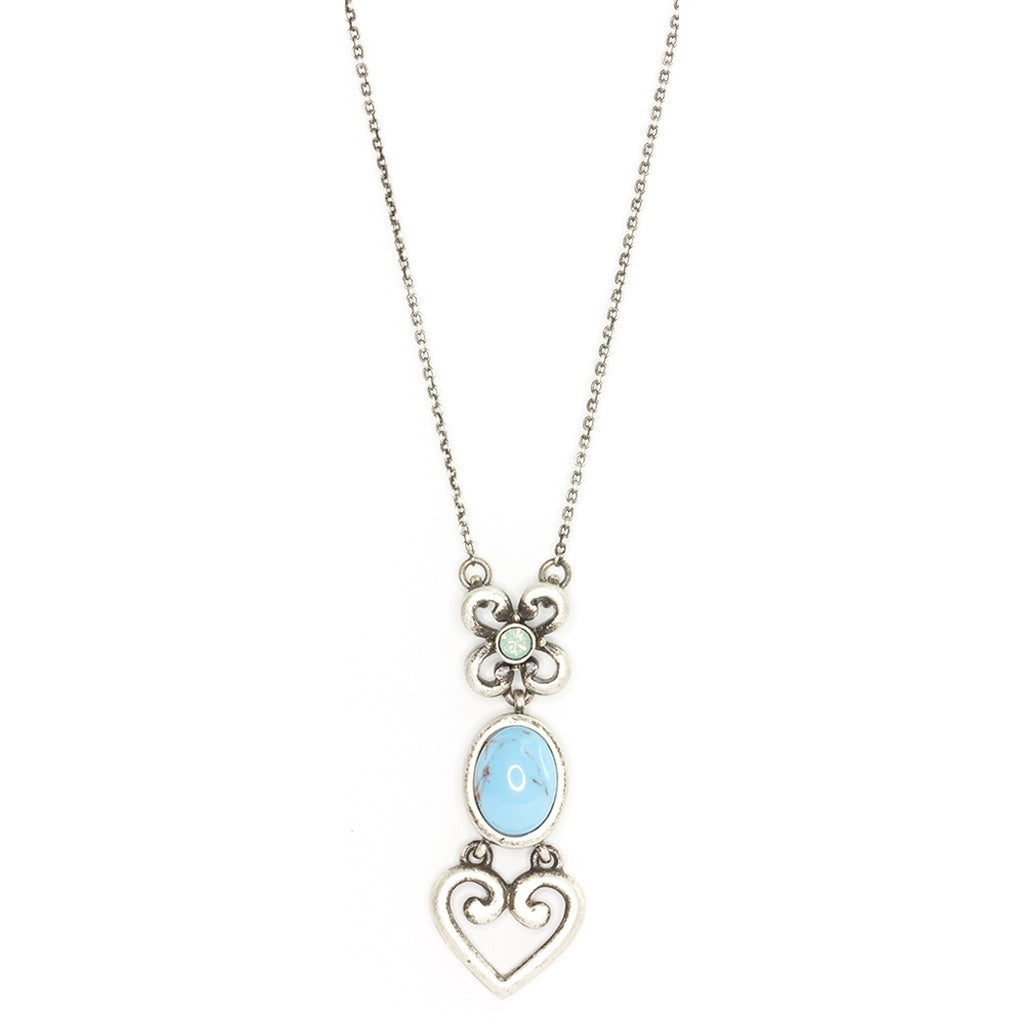 Crystal Love Azure Pendant