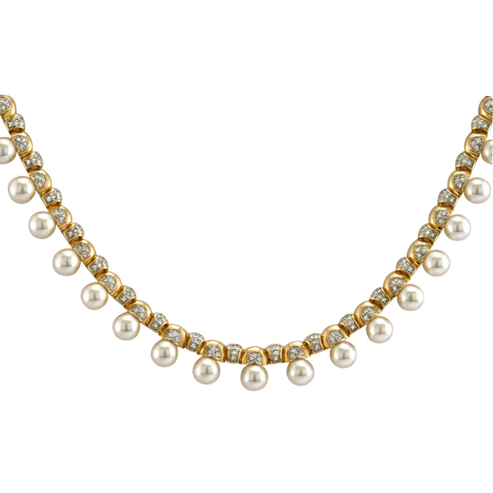 Faux Pearl Necklace