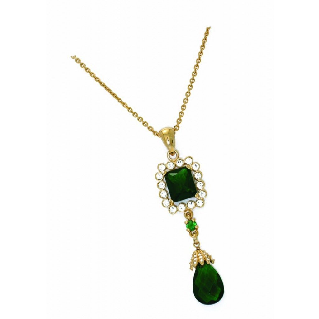 Grand Jewelled Vert Pendant