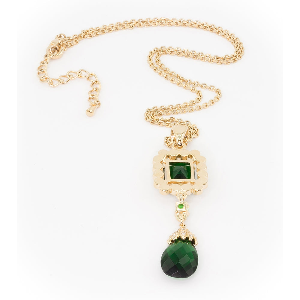 Grand Jewelled Vert Pendant