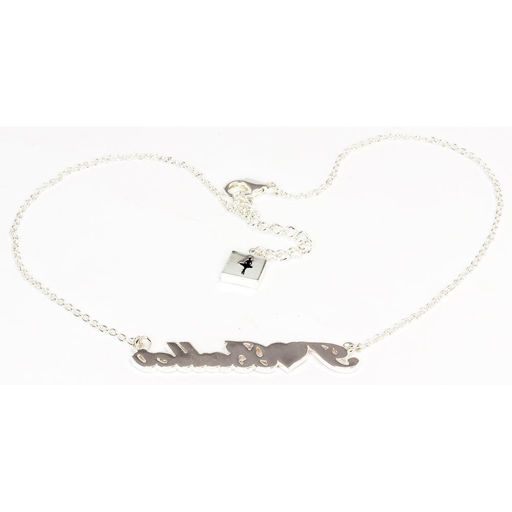"I Love Ballet" Pendant Pink