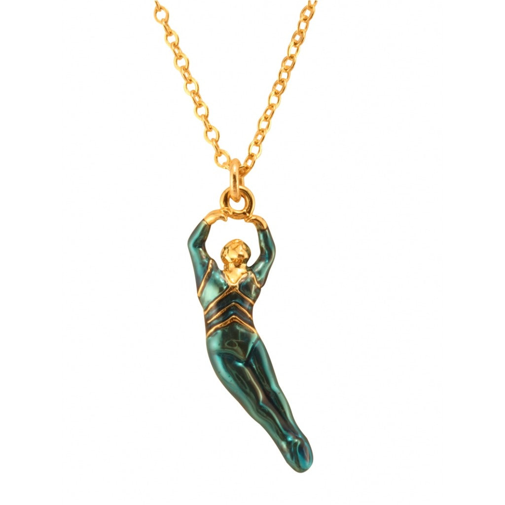 Male Dancer 5th Pas de Poisson Charm Pendant