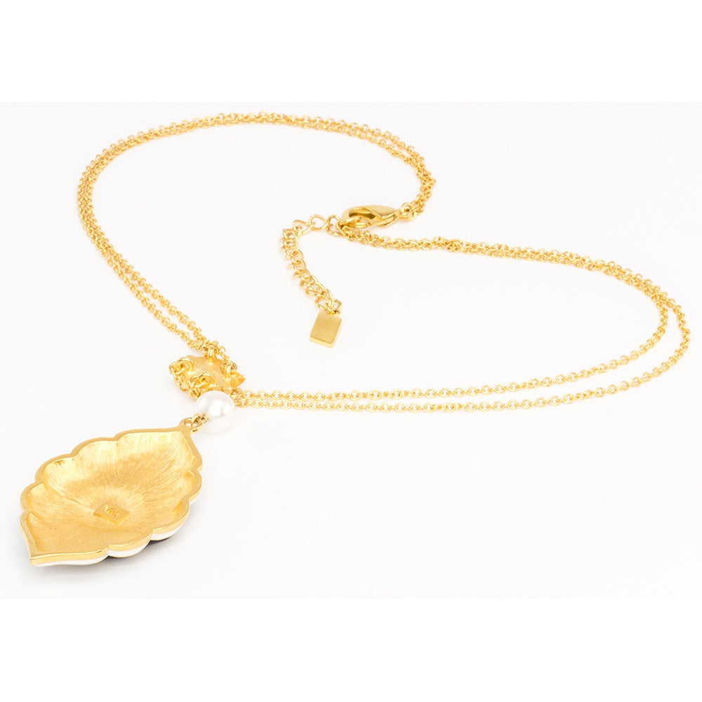 Medieval Floral Azure Pendant - TimeLine Gifts