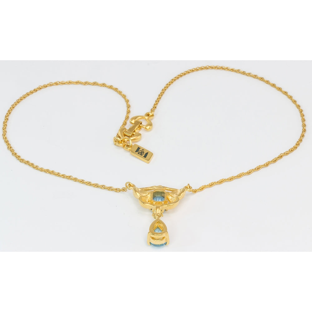 Orchid Delight Blue Pendant