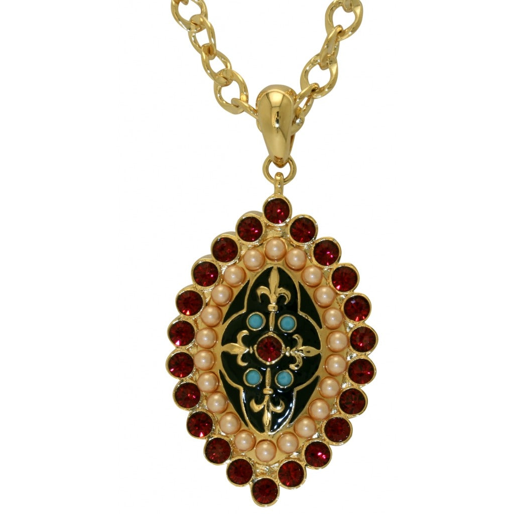 Pugin Medieval Style Pendant and Chain