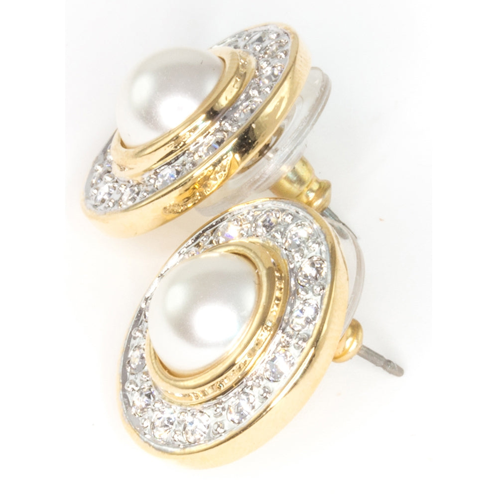 Queen Alexander Cluster Stud Earrings