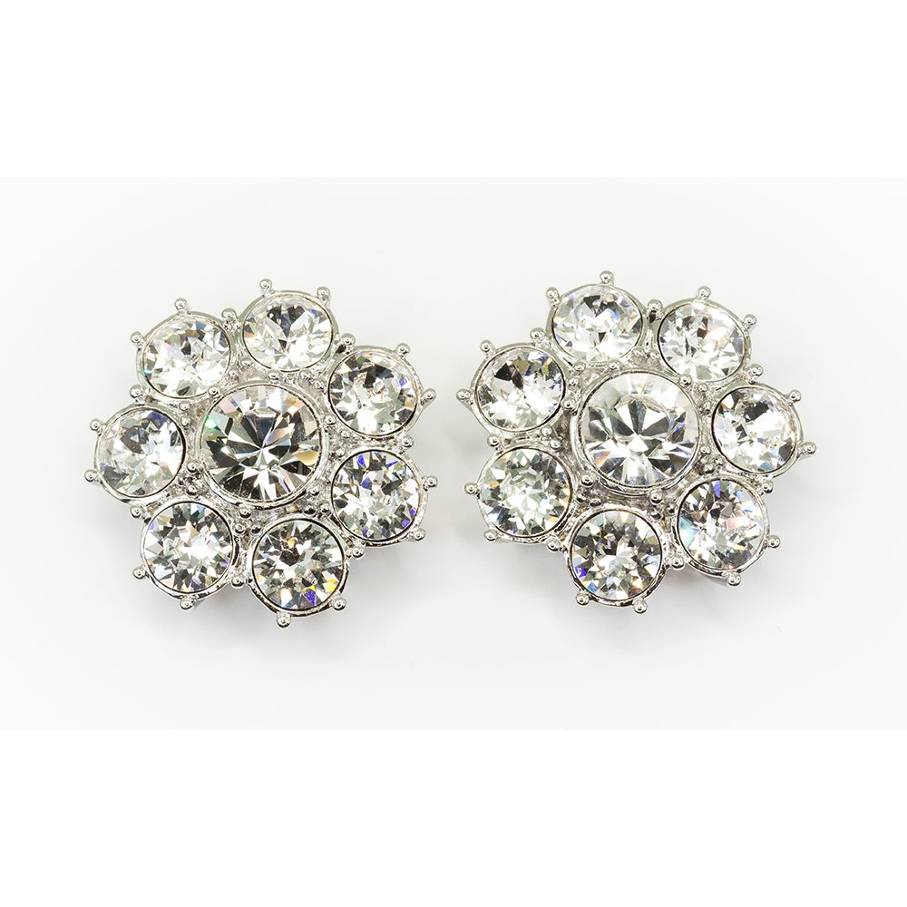 Queen Elizabeth II Floret Stud Earrings