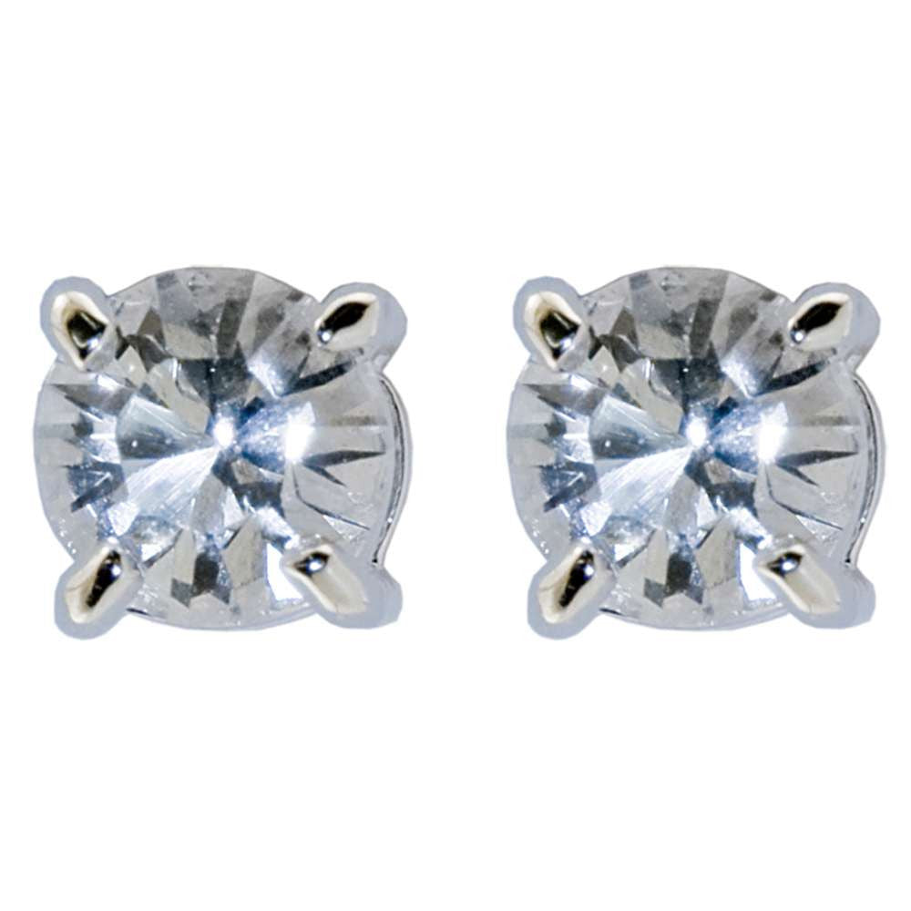 Queen's Diamond Crystal Ear Studs