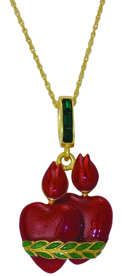 Flaming Heart Pendant