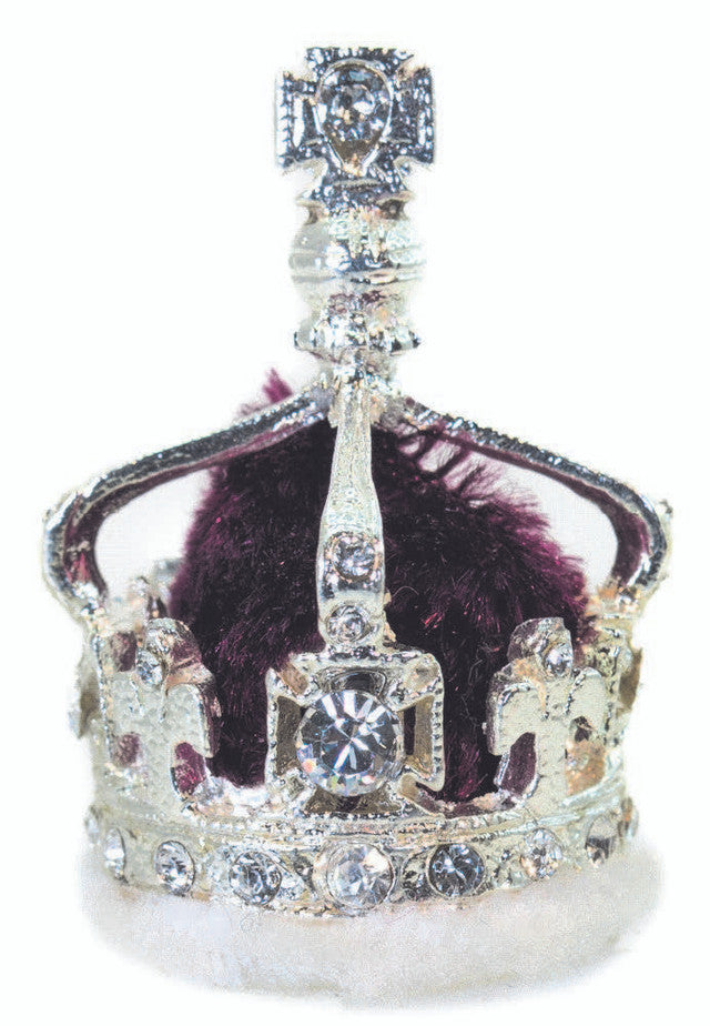 Miniature Crown - Queen Camilla's Crown on a white background (photo 2)
