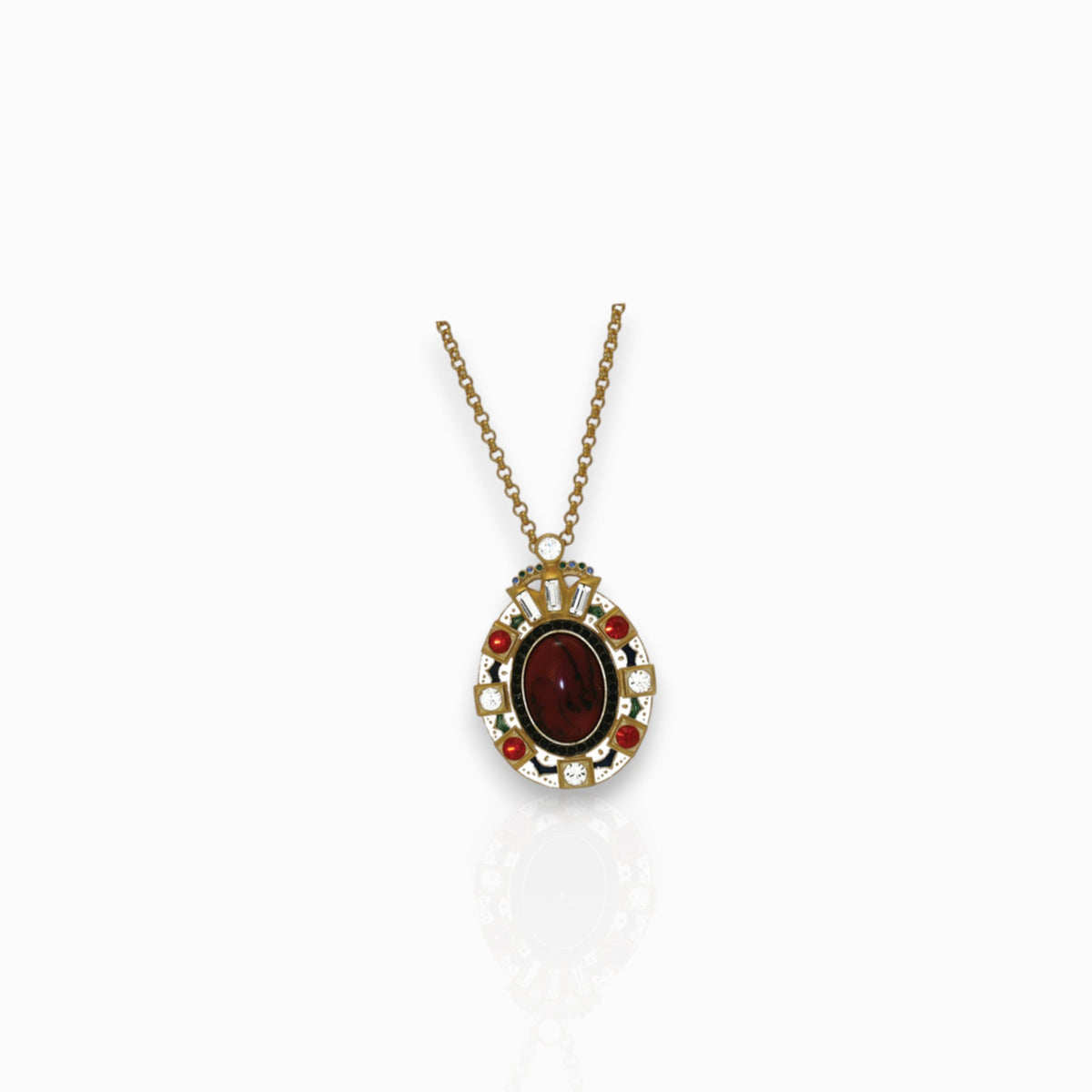 Barbor - Pendant/Brooch on a white background.