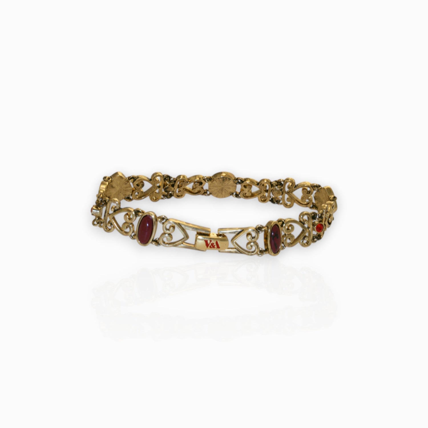 Rogue Crystal Love - Bracelet on a white background.
