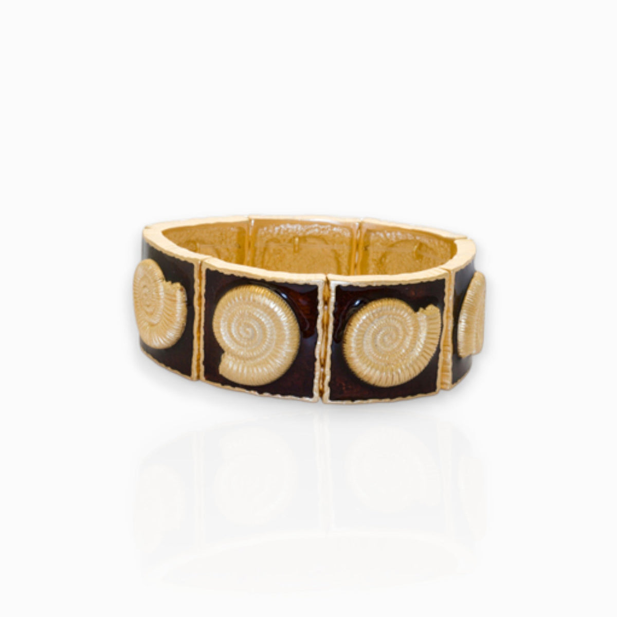Treasures of the Earth - Bangle on a white background.