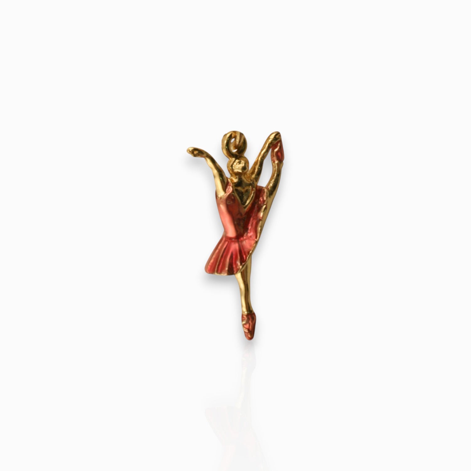 Developpe Ballet - Charm on a white background.
