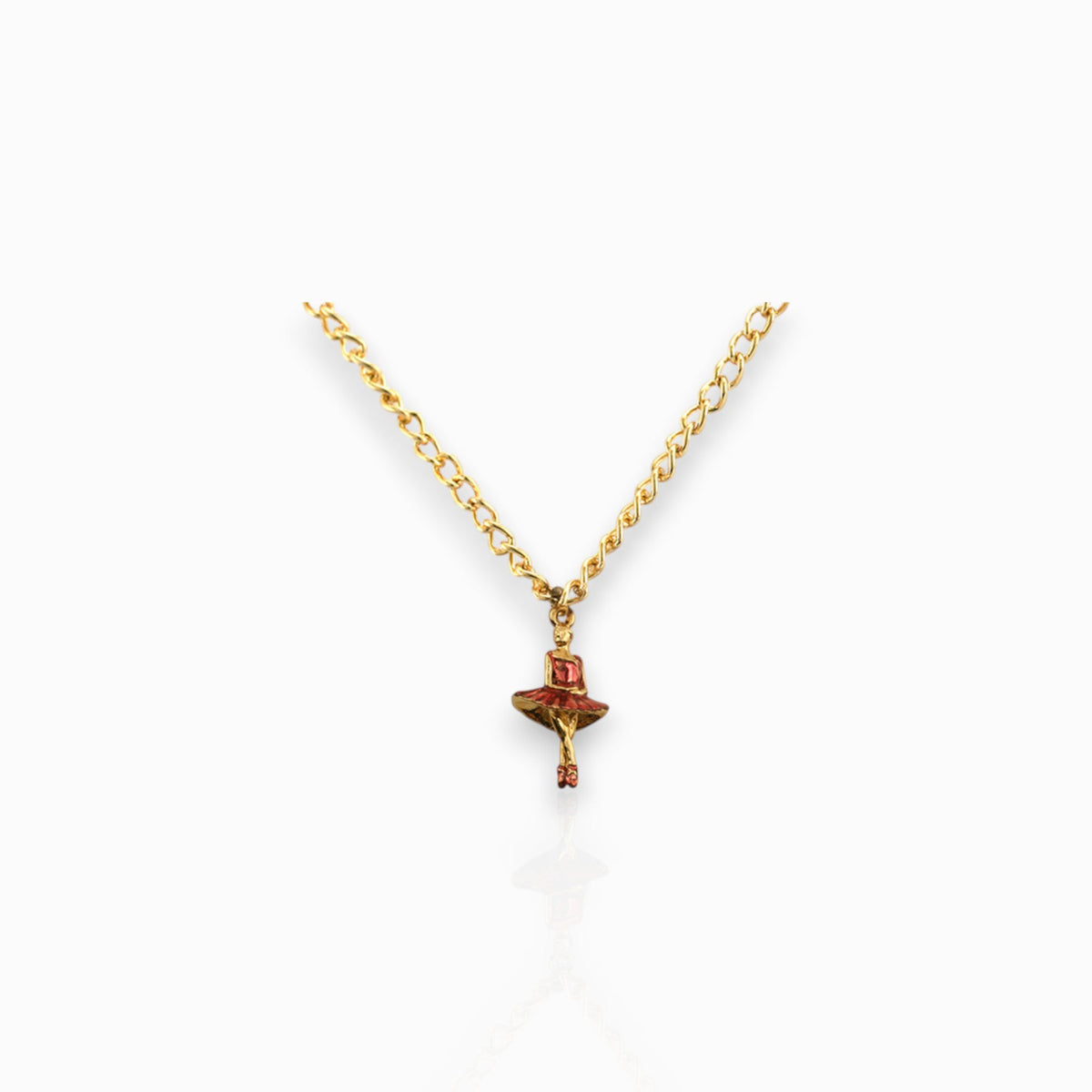Releve Charm - Pendant on a white background.