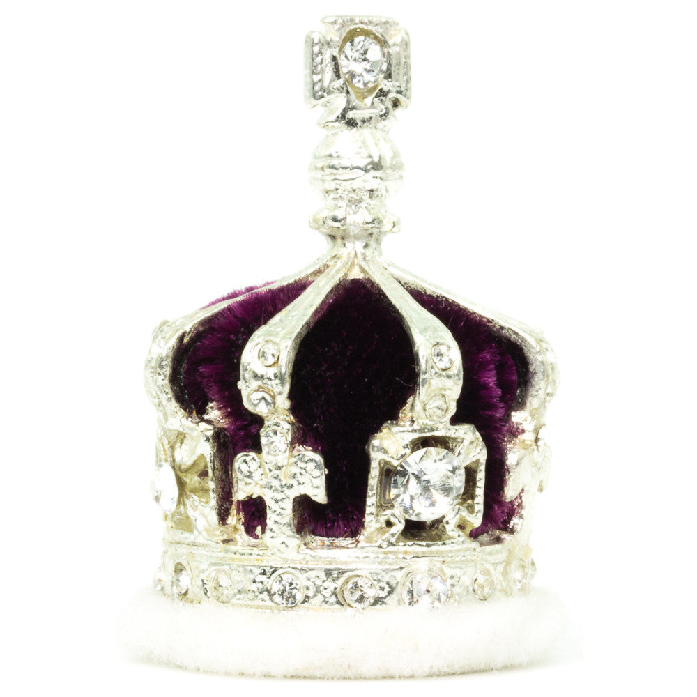 Miniature Crown - Queen Mary on a white background.