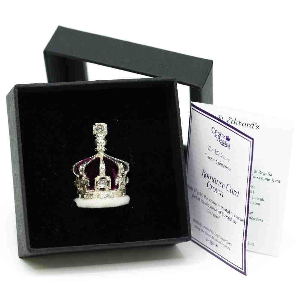 Miniature Crown - Queen Mary on a white background (photo 2)