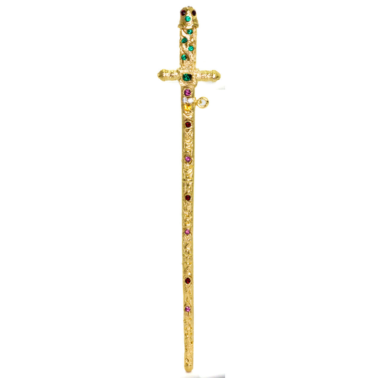 Miniature Regalia - The Jewelled Sword on a white background.