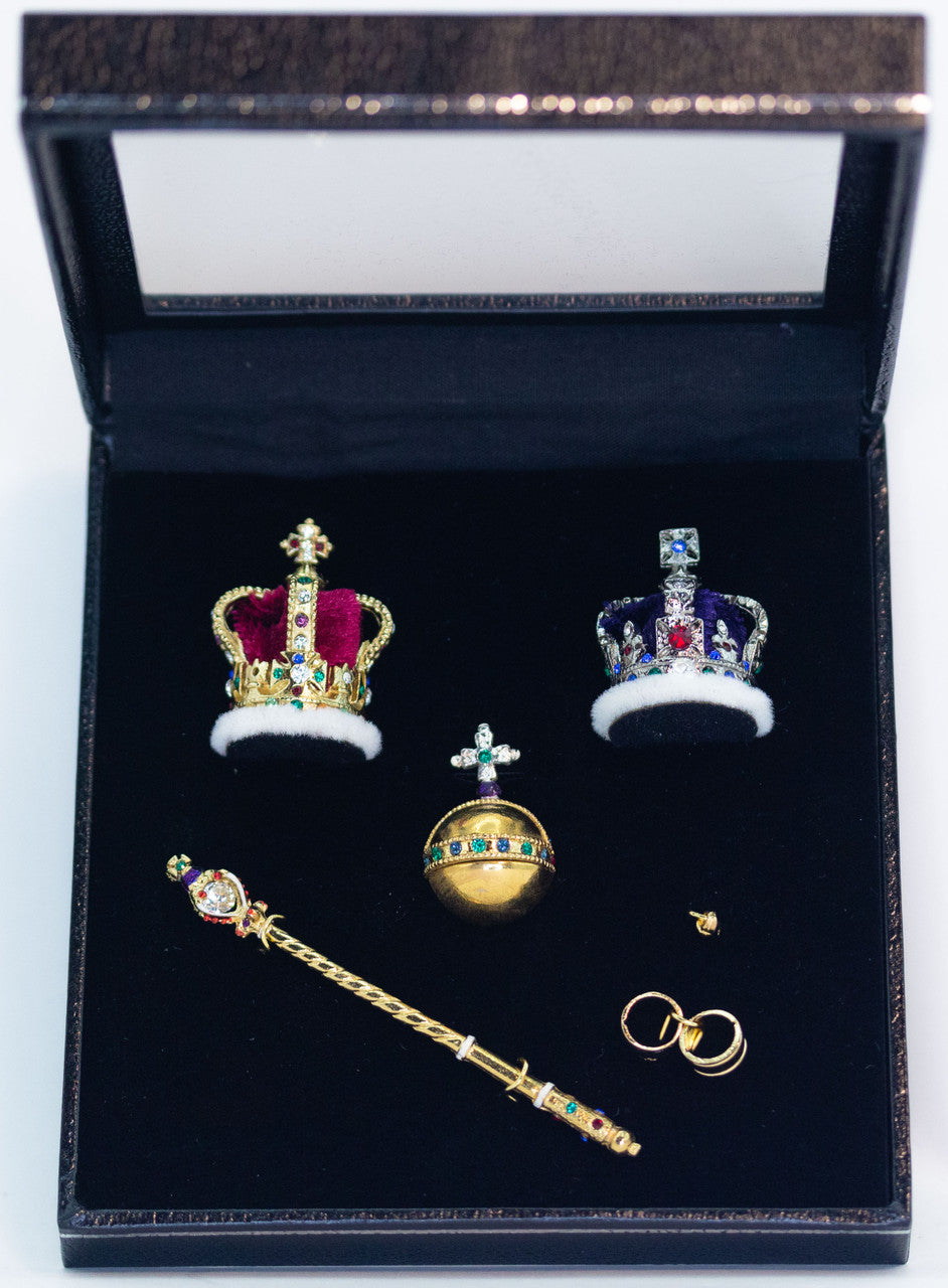 Coronation Crown Miniature Set 7 Piece - TimeLine Gifts