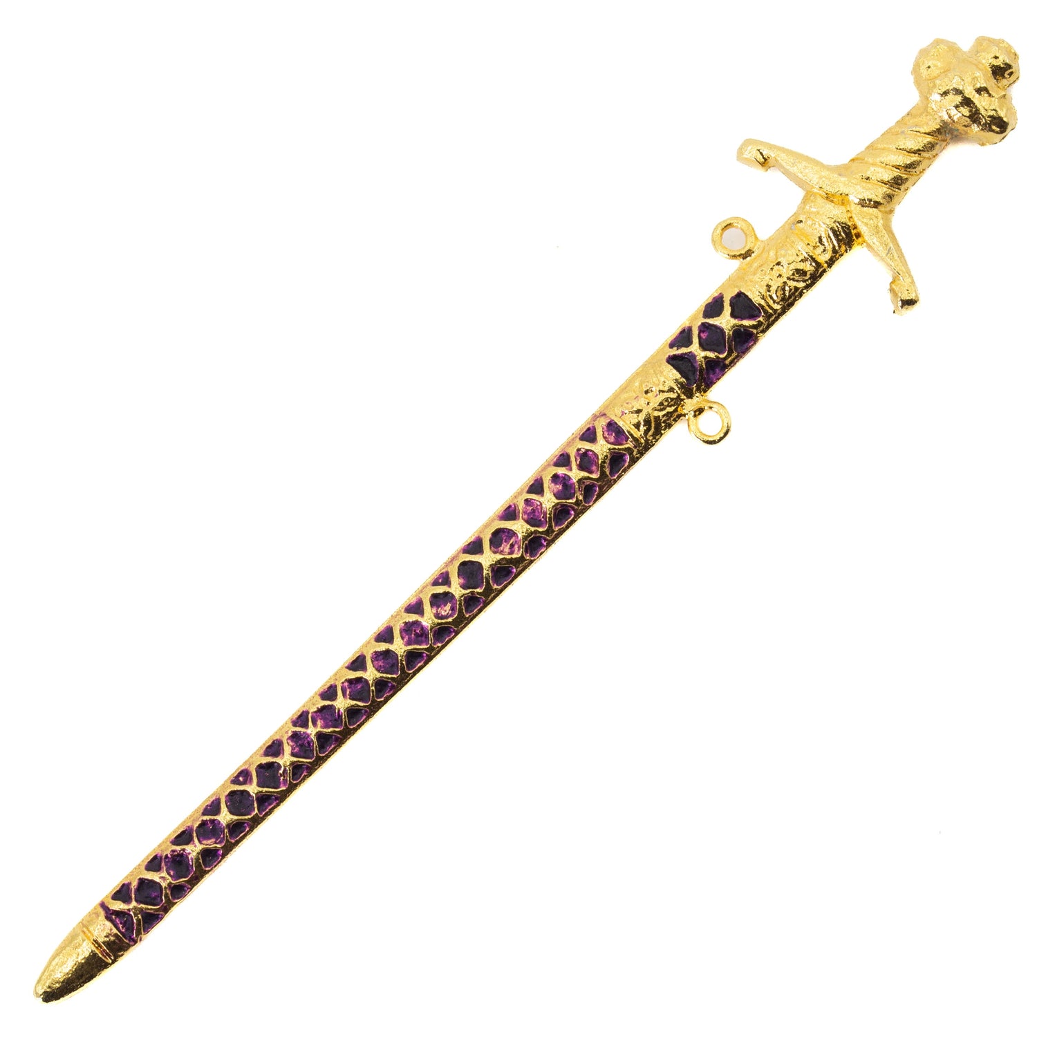 Miniature Regalia - The Prince Of Wales Sword on a white background.