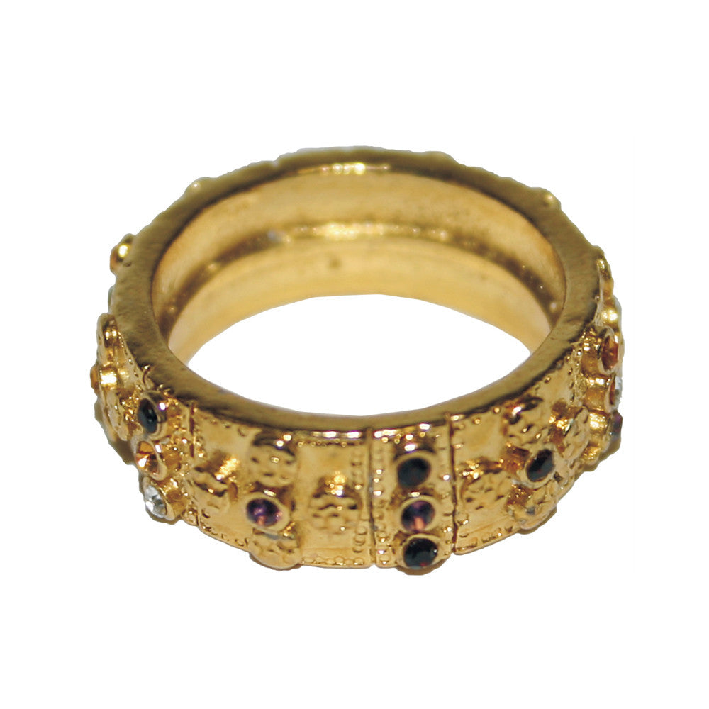 Miniature Crown - Iron Crown of Lombardy on a white background.
