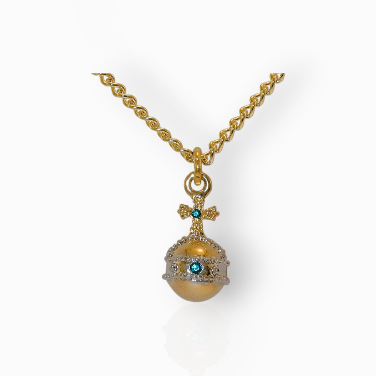 The Sovereign's Orb - Pendant on a white background.