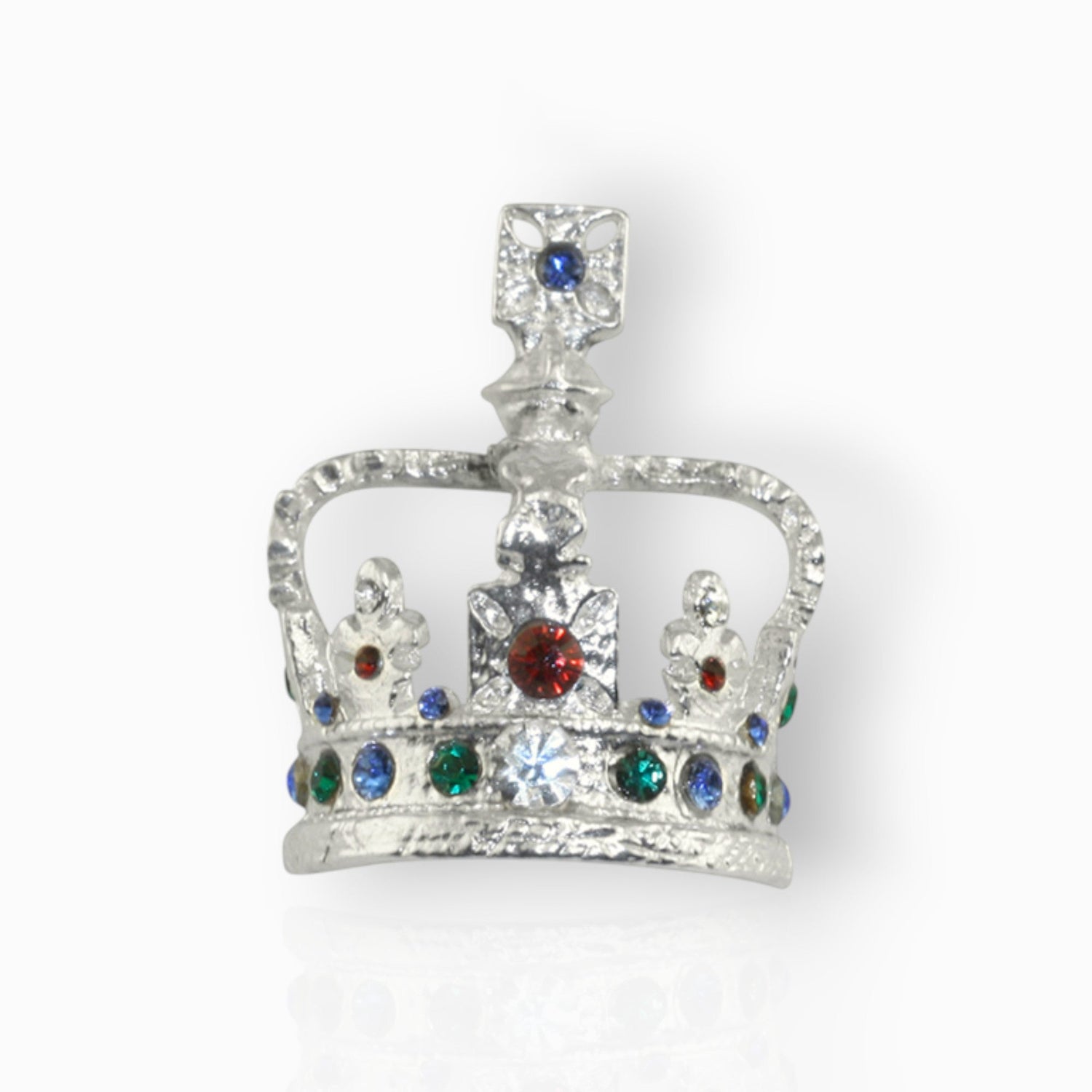 Imperial State Crown Collectors - Stud Pin on a white background.