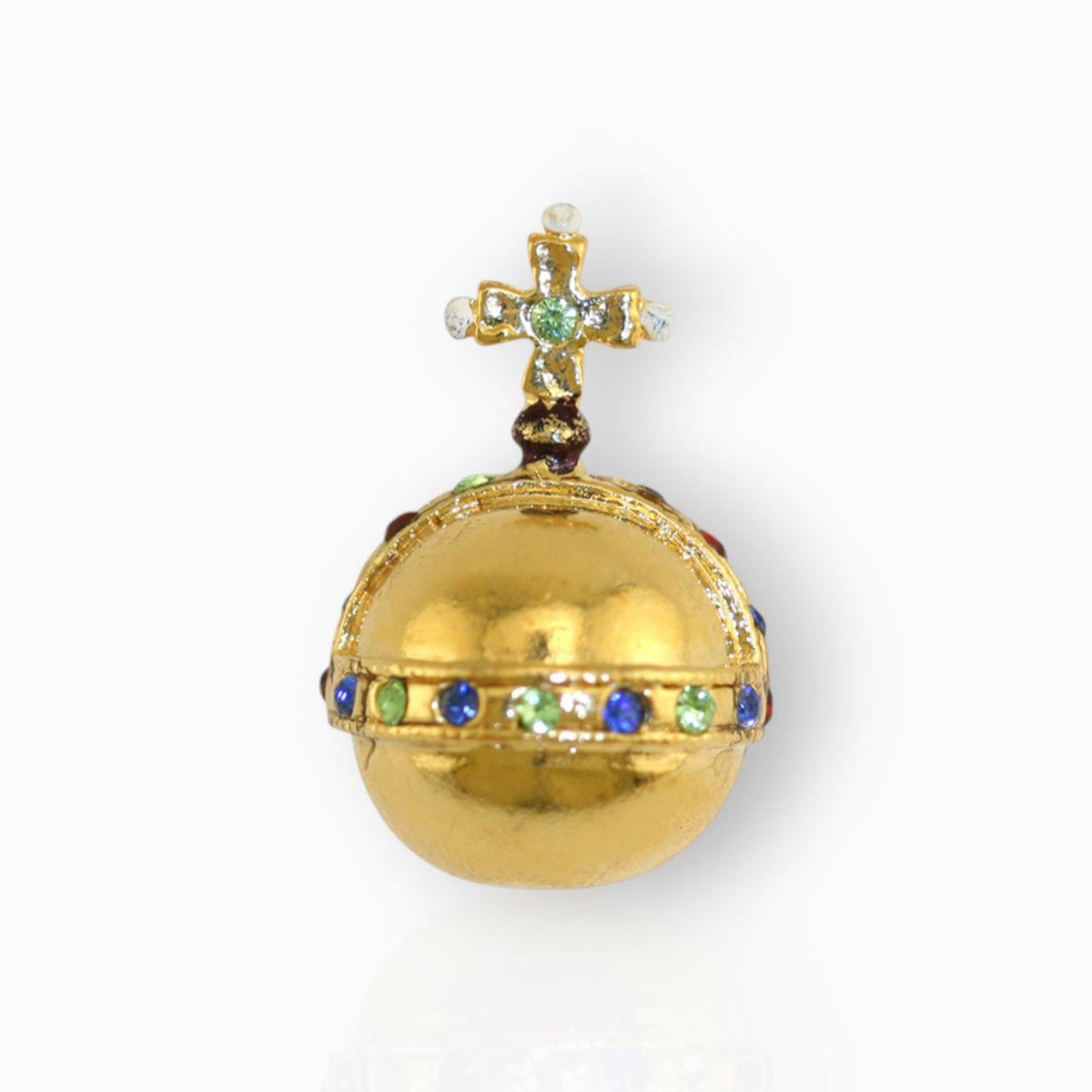 The Sovereign's Orb - Stud Pin on a white background.