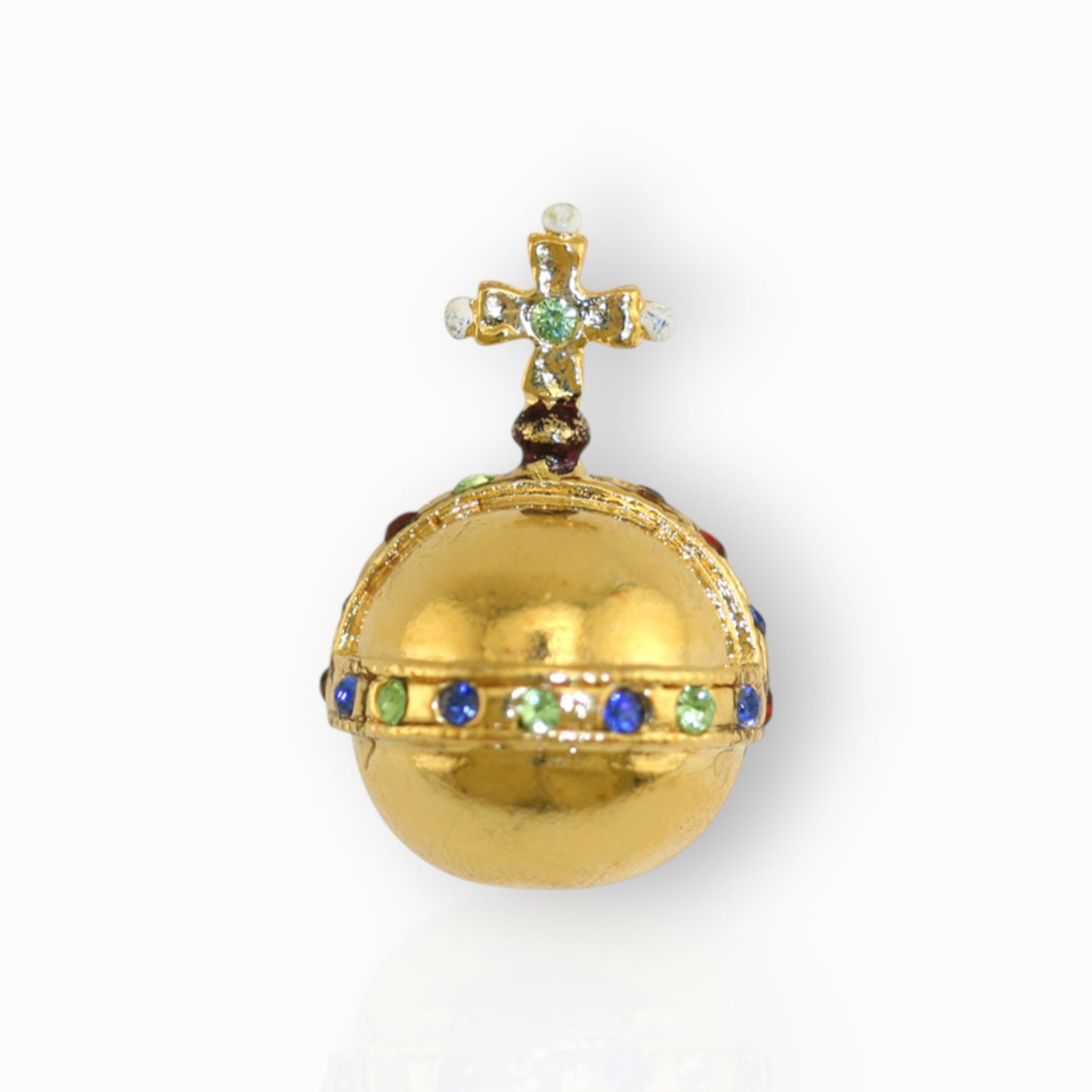 The Sovereign's Orb - Stud Pin on a white background.