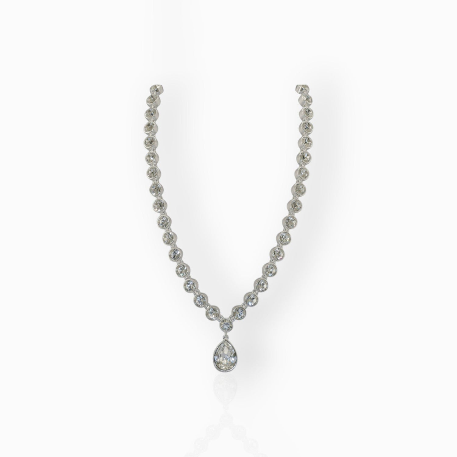 Queen Victoria's Collet - Necklace on a white background.