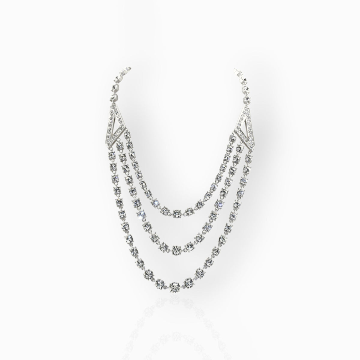 George VI Festoon - Necklace on a white background.