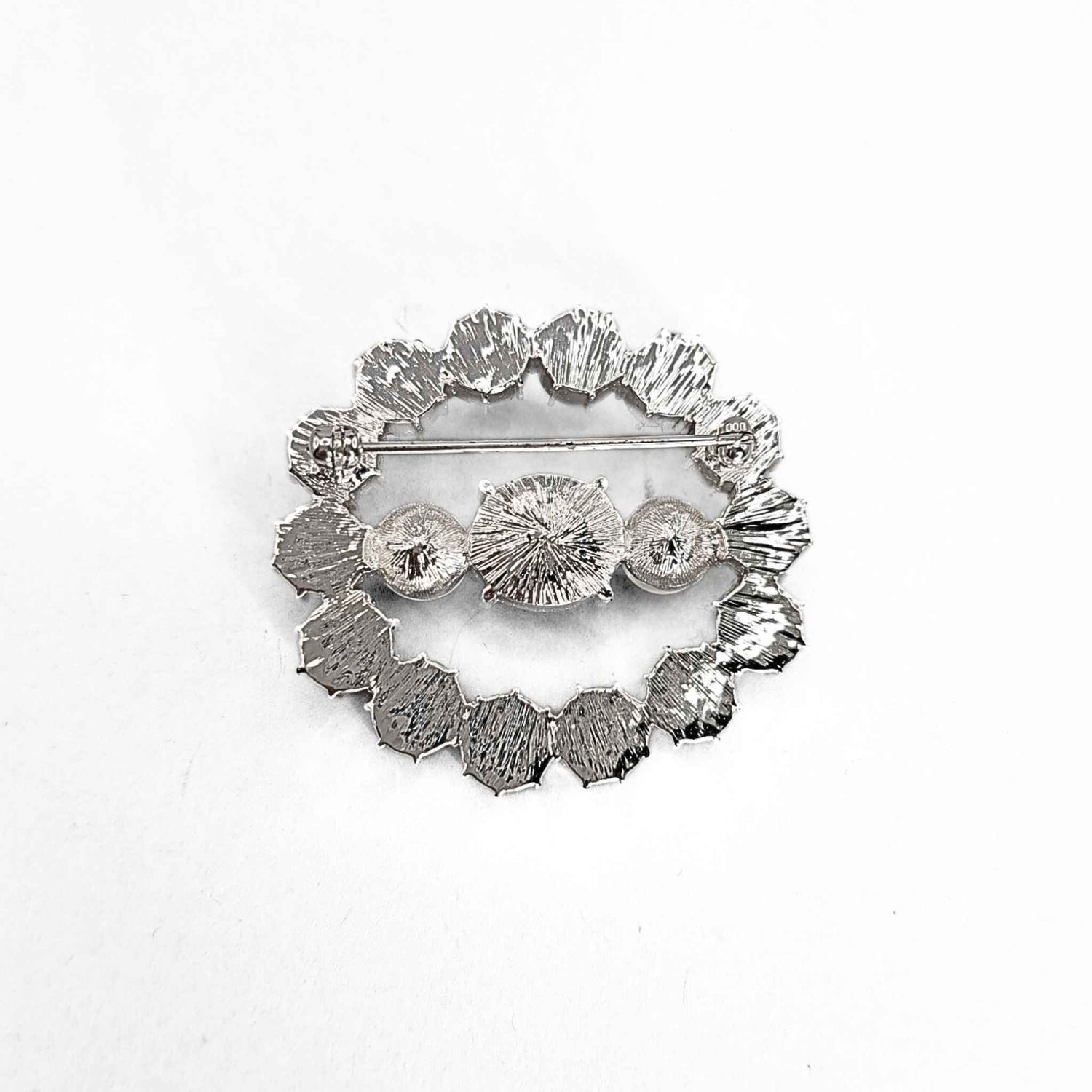 Imperial State Crown Detail Brooch back 