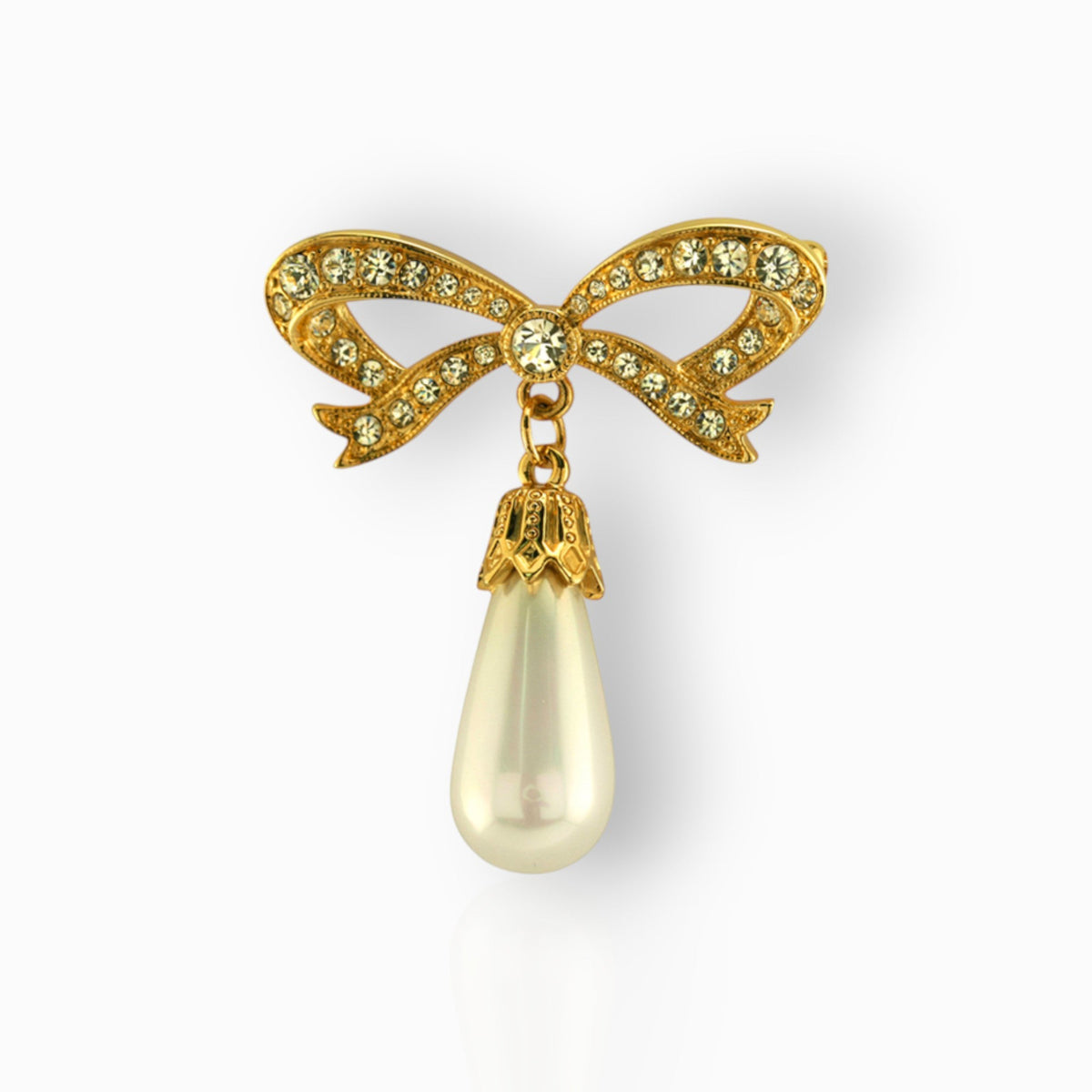 Princess Bow - Brooch on a white background.