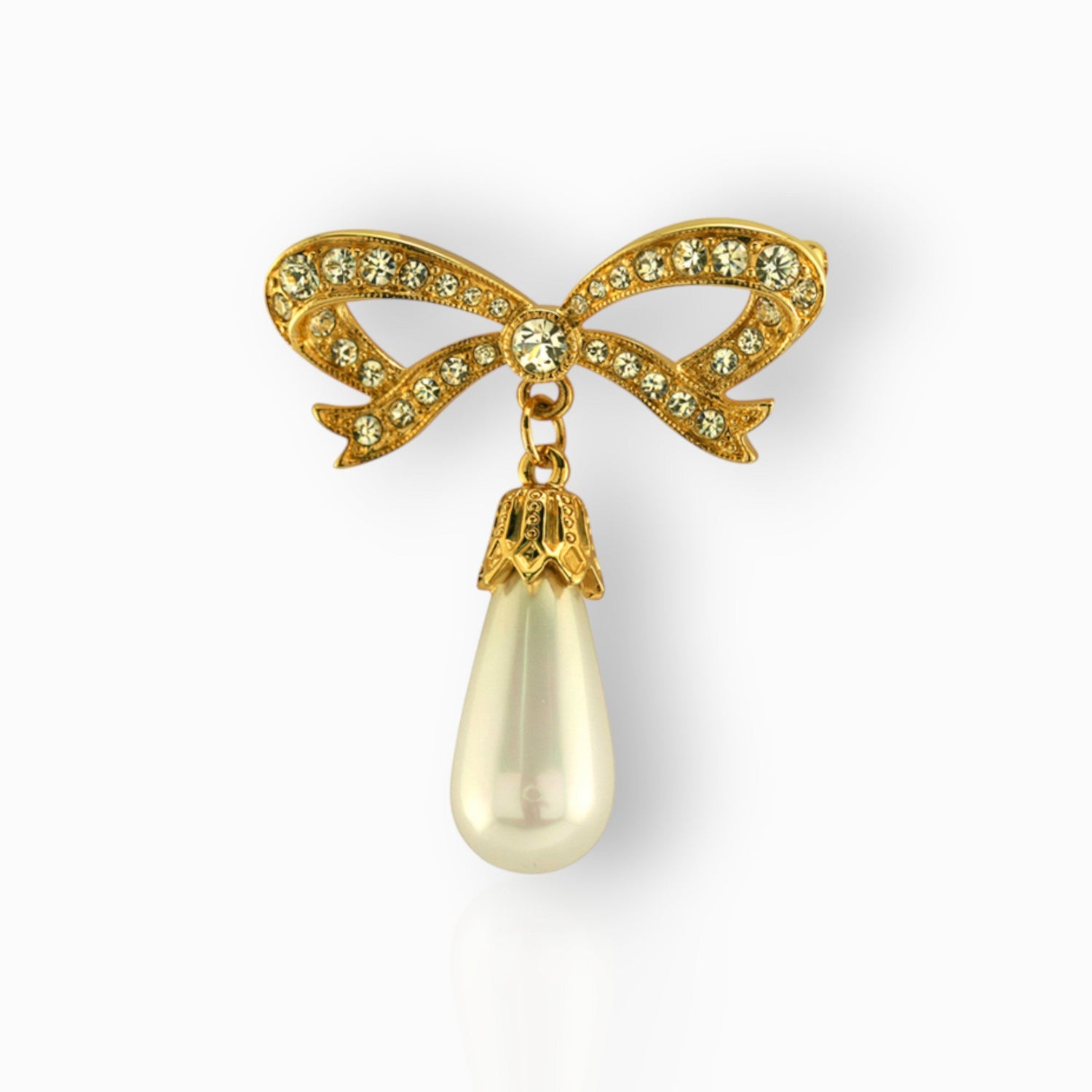 Princess Bow - Brooch on a white background.