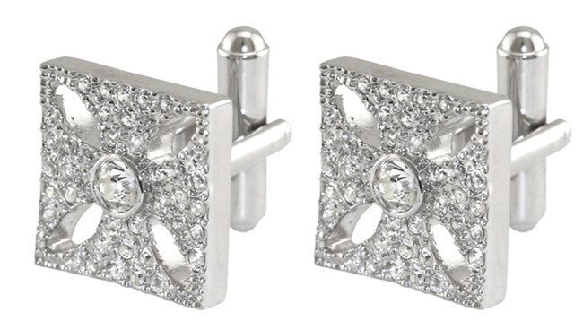 Queen Victoria's Diamond Crown cross cufflinks