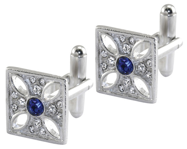 Imperial State Crown Cross Cufflinks - TimeLine Gifts