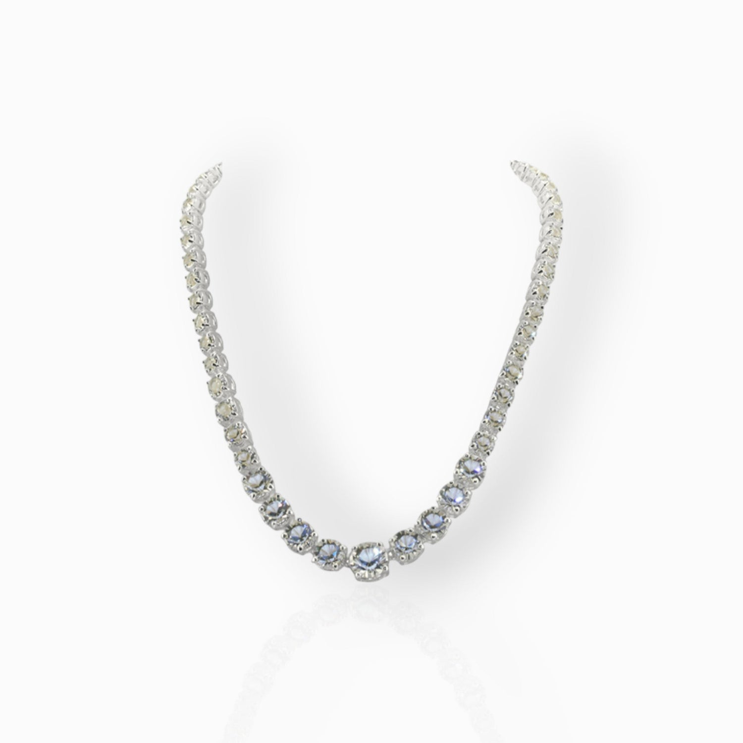 The Queen Mother's Coronation - Necklace on a white background.