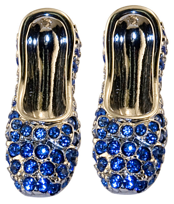 Wizard of OZ Dorothy Earrings Sapphire