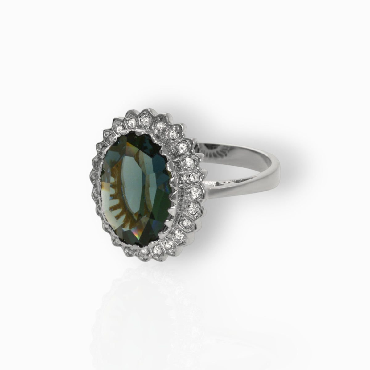 Princess of Wales Engagement - Ring on a white background.