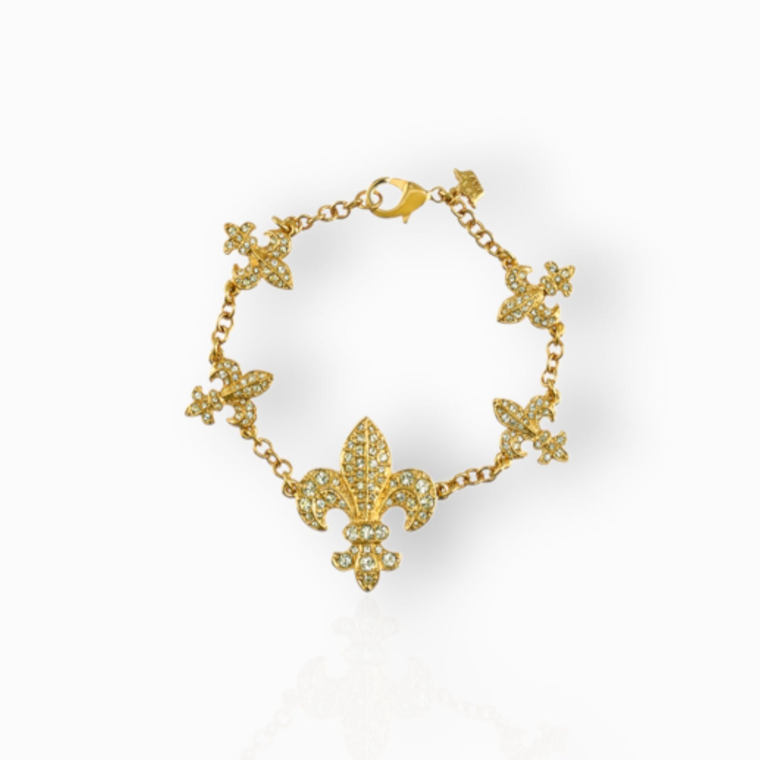 Fleur De Lys - Bracelet on a white background.